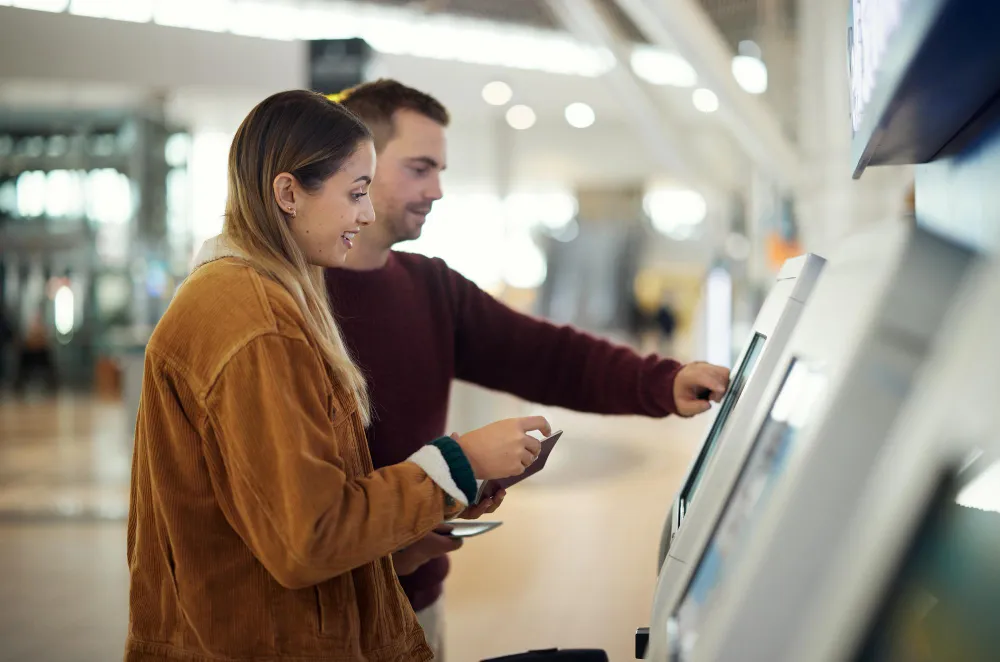 Arena checkout and fast lanes illustration