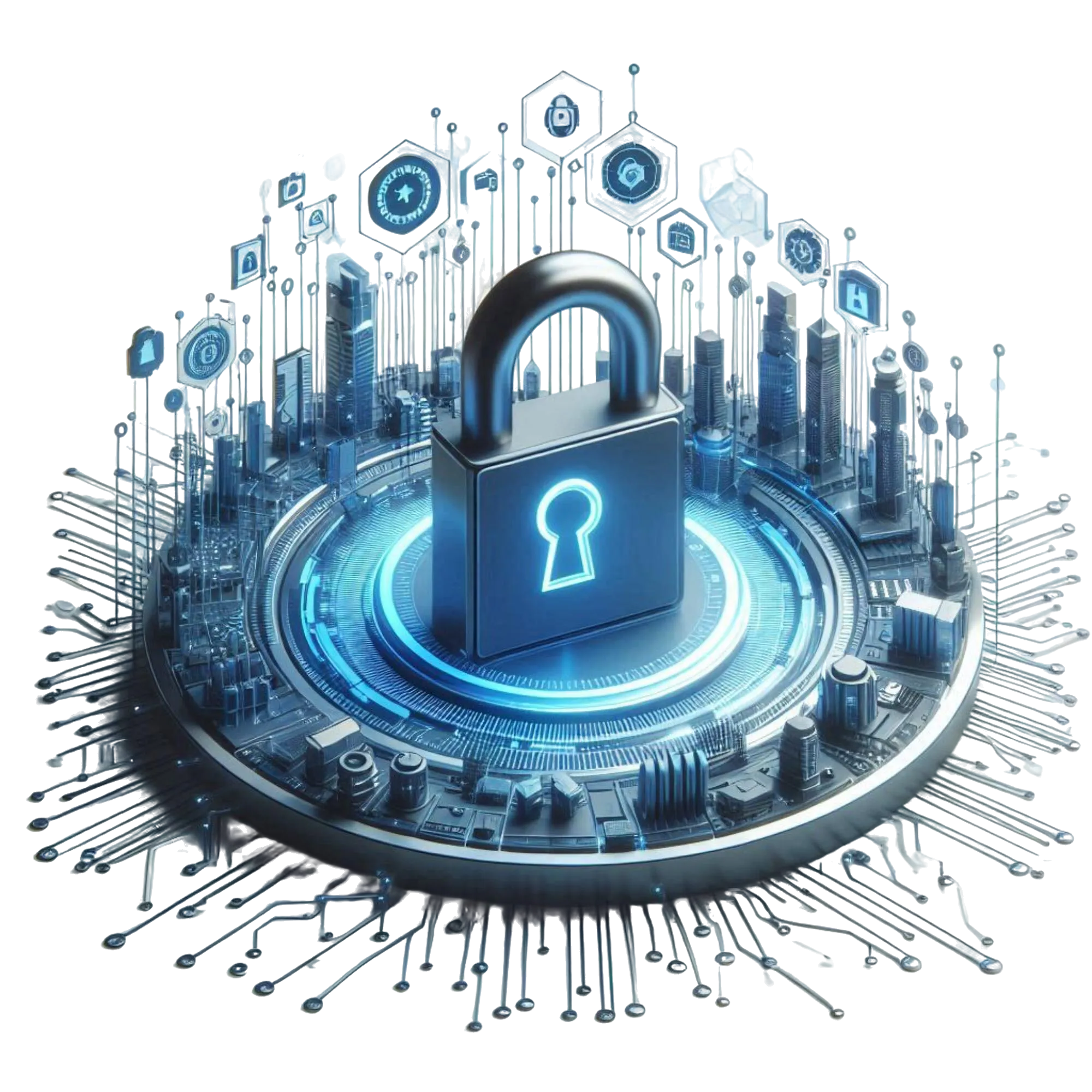 Security and compliance illustration